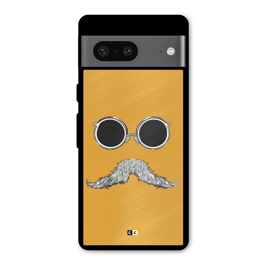 Goggle Man Metal Back Case for Google Pixel 7