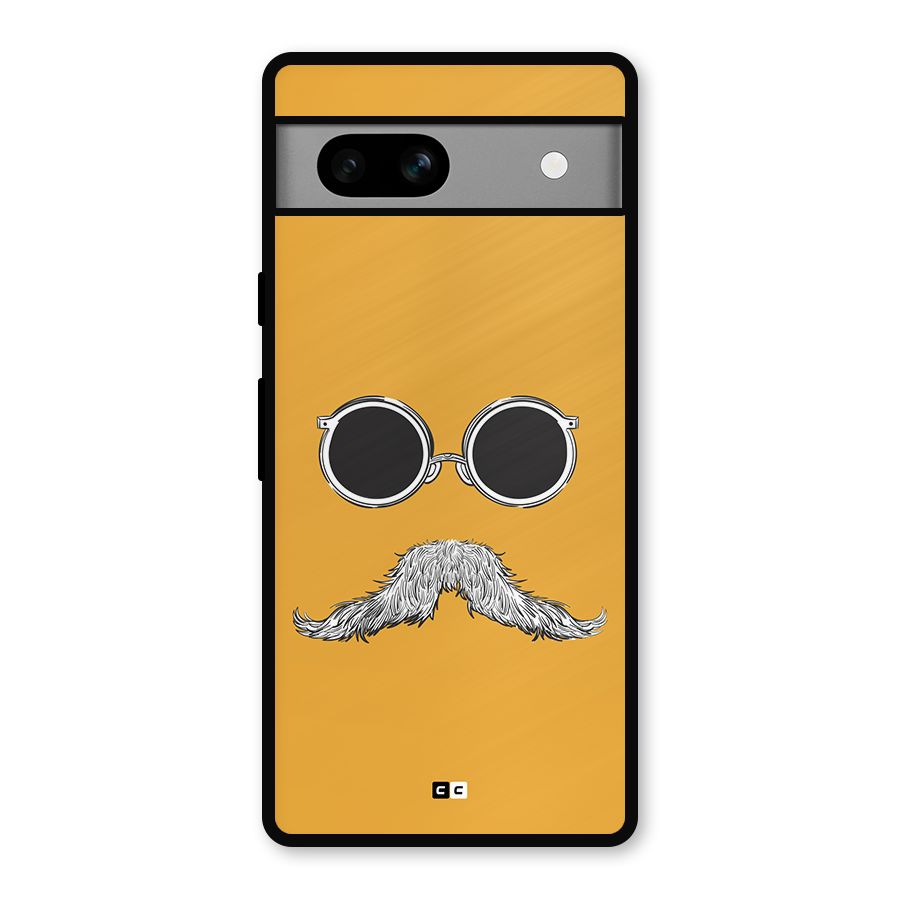 Goggle Man Metal Back Case for Google Pixel 7a