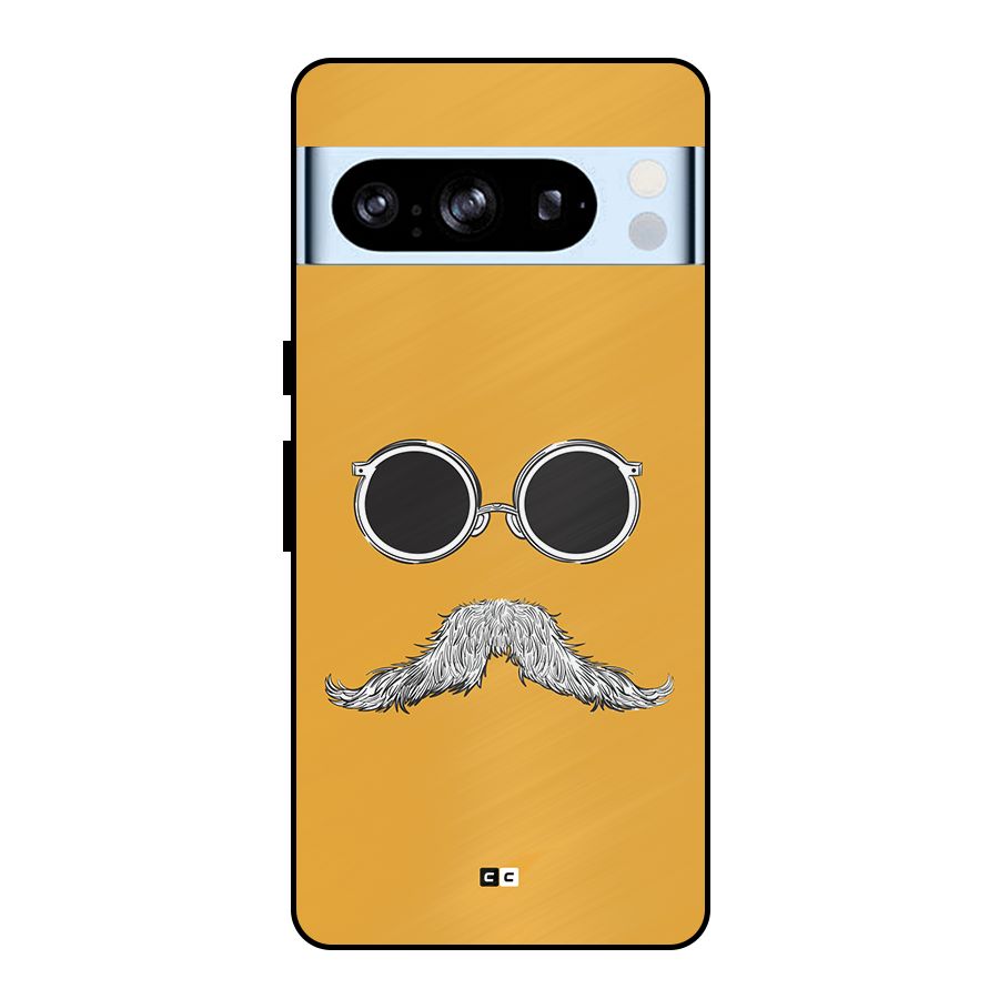 Goggle Man Metal Back Case for Google Pixel 8 Pro