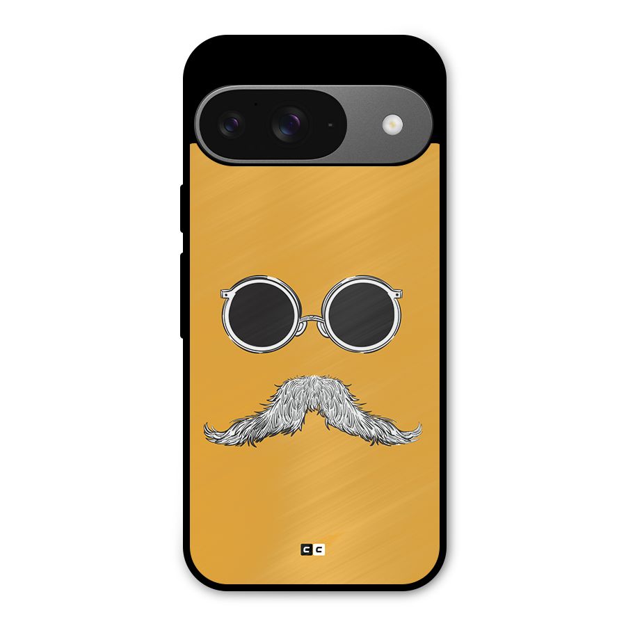 Goggle Man Metal Back Case for Google Pixel 9