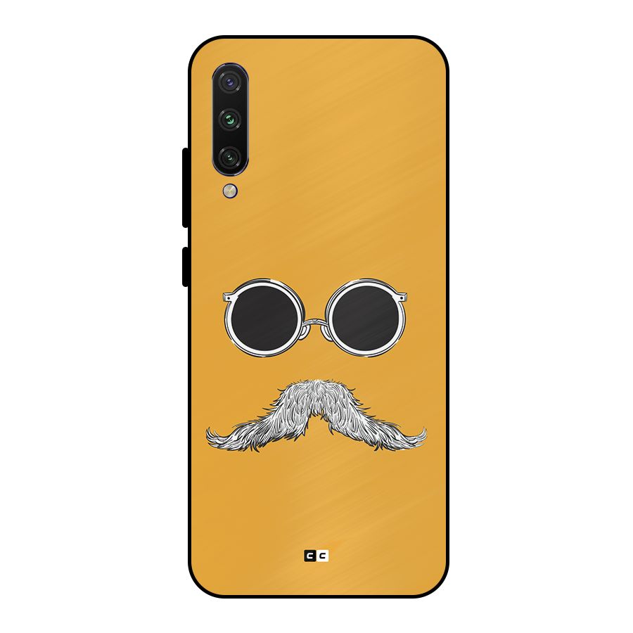 Goggle Man Metal Back Case for Mi A3