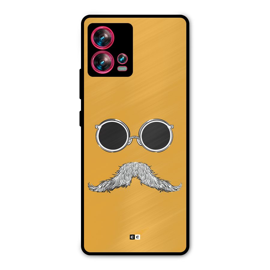 Goggle Man Metal Back Case for Motorola Edge 30 Fusion