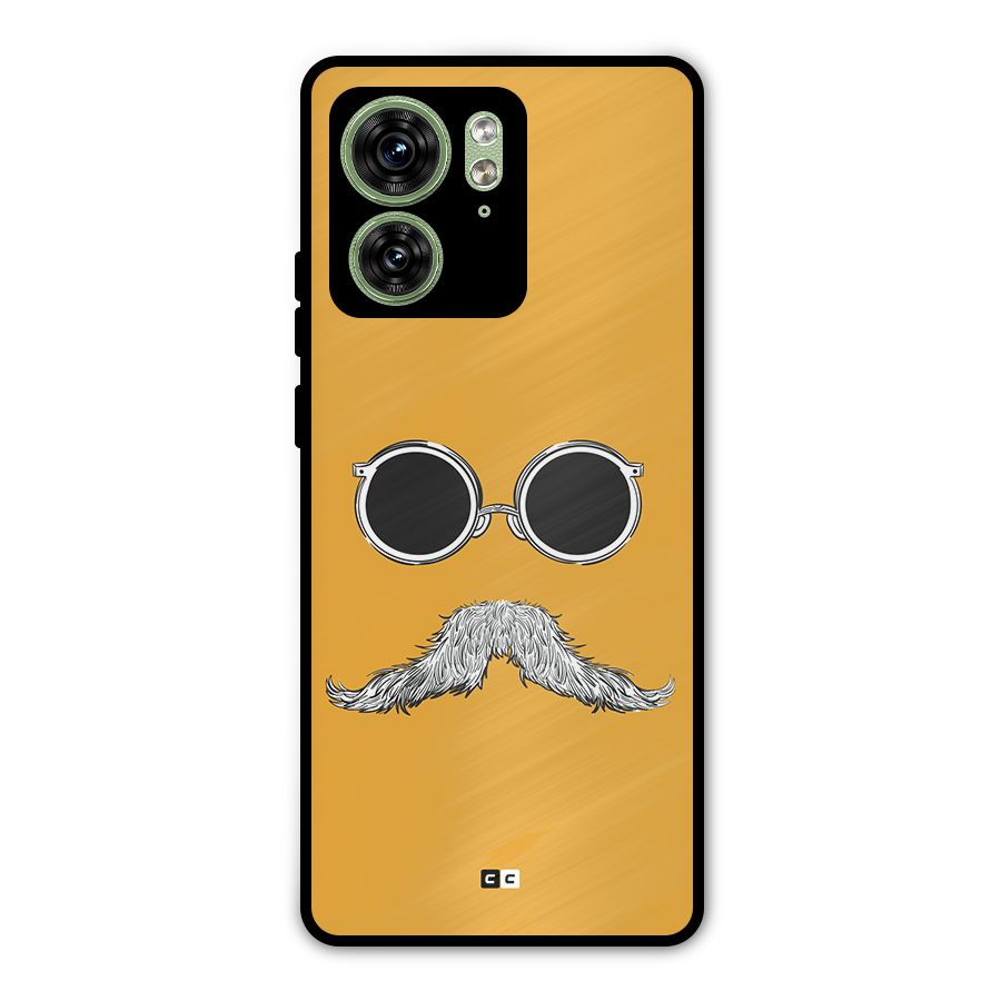 Goggle Man Metal Back Case for Motorola Edge 40 5G