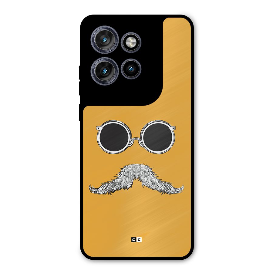 Goggle Man Metal Back Case for Motorola Edge 50 Neo