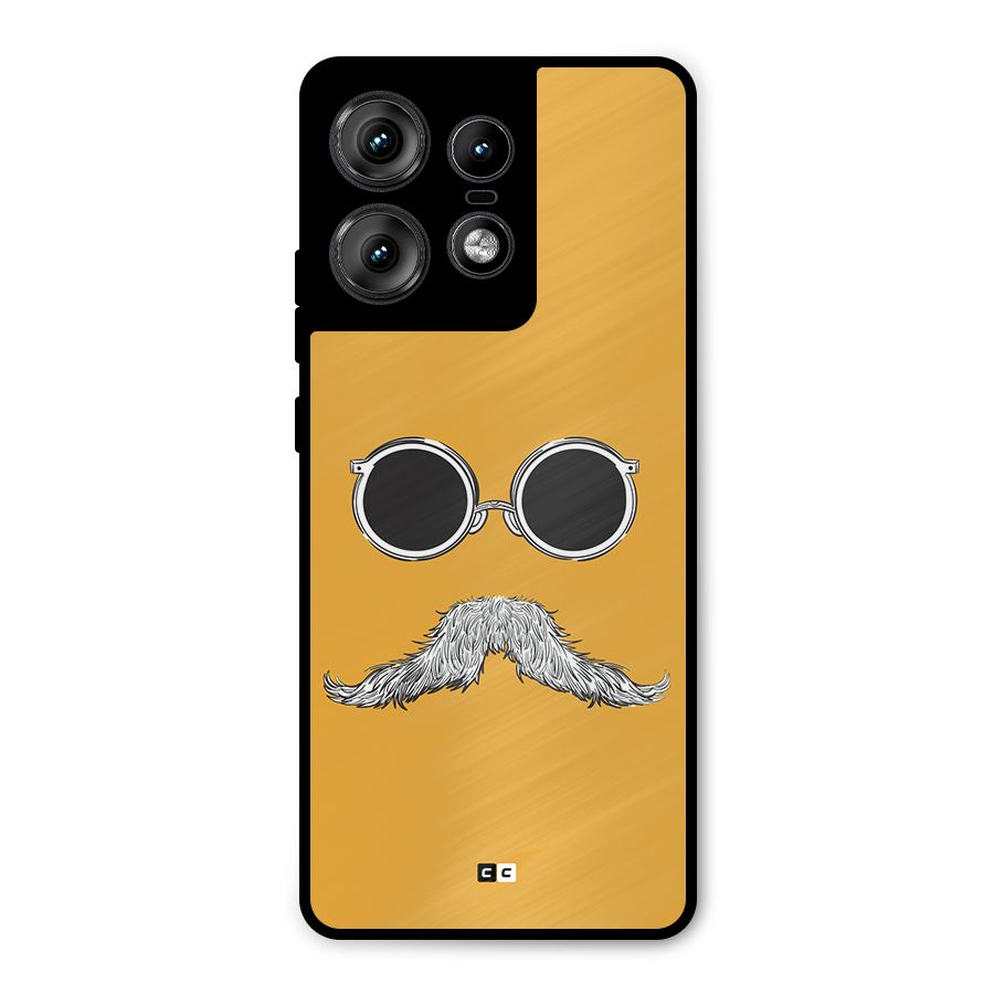 Goggle Man Metal Back Case for Motorola Edge 50 Pro