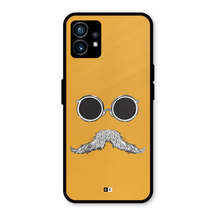 Goggle Man Metal Back Case for Nothing Phone 1