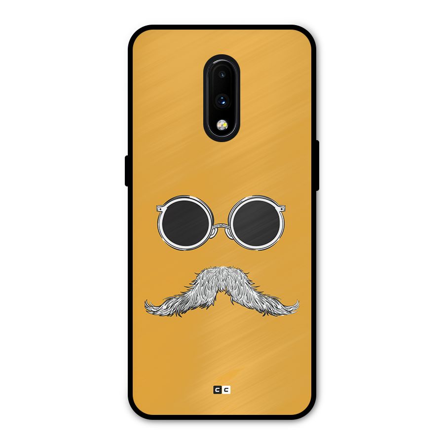 Goggle Man Metal Back Case for OnePlus 7