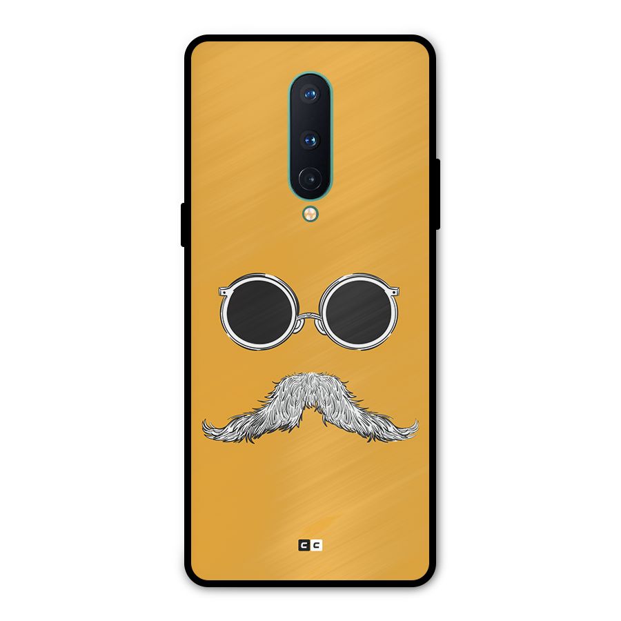 Goggle Man Metal Back Case for OnePlus 8