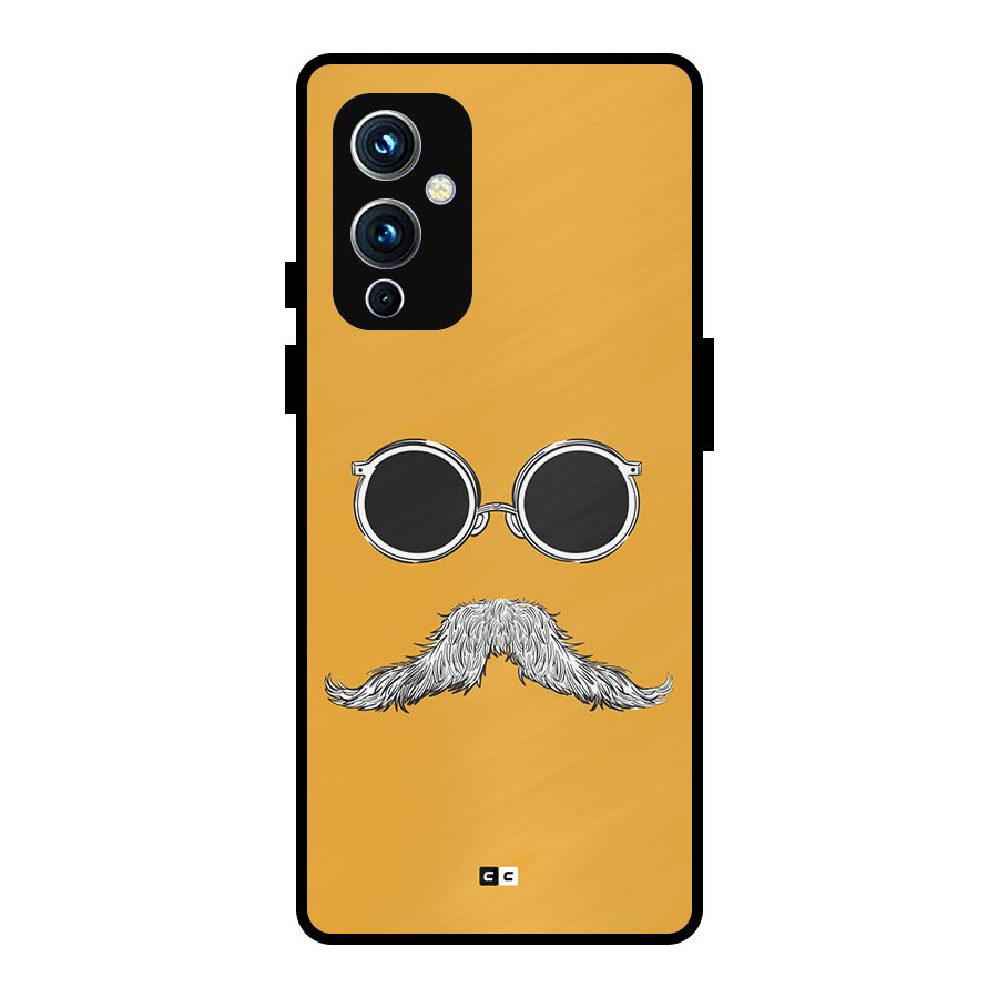 Goggle Man Metal Back Case for OnePlus 9