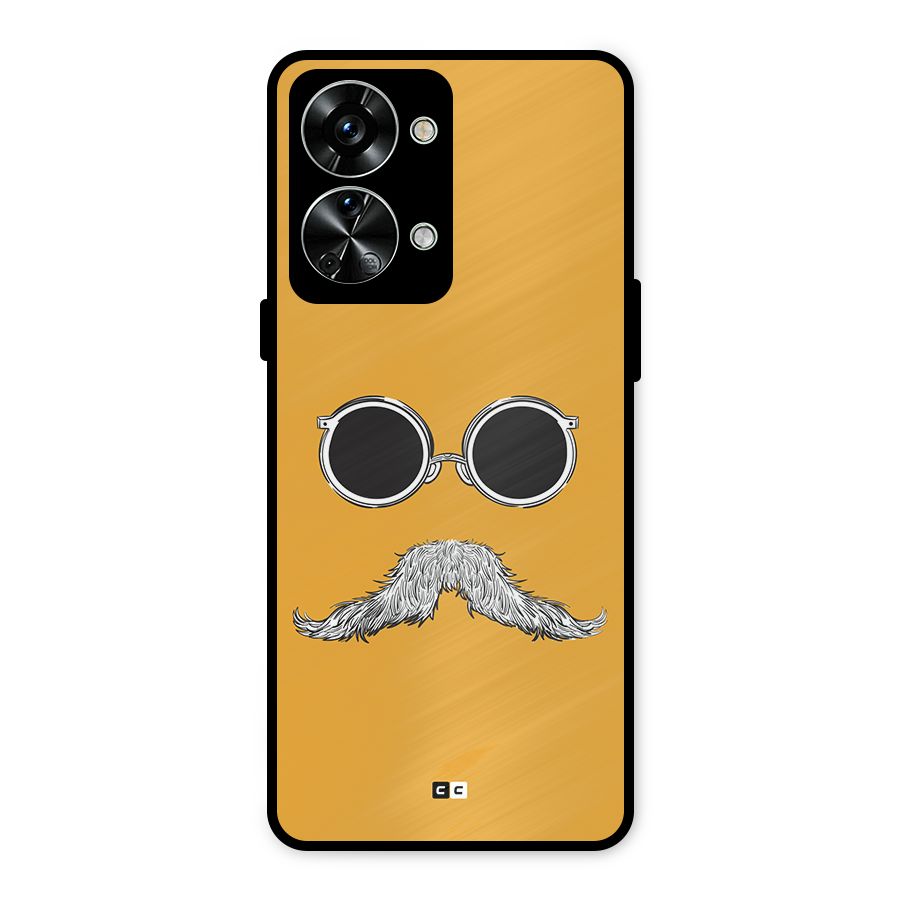 Goggle Man Metal Back Case for OnePlus Nord 2T