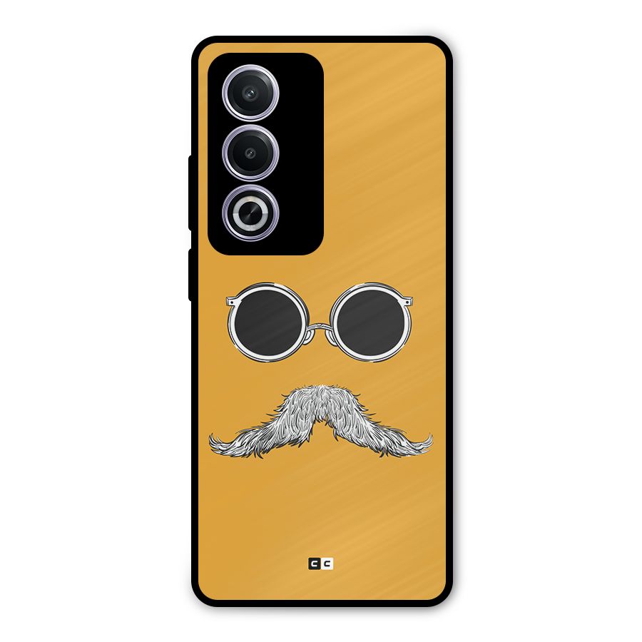 Goggle Man Metal Back Case for Oppo A3 Pro