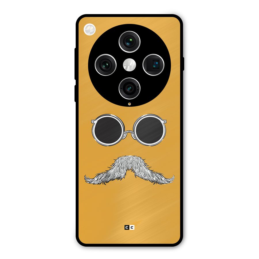 Goggle Man Metal Back Case for Oppo Find X8 Pro