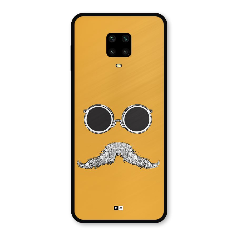 Goggle Man Metal Back Case for Poco M2 Pro