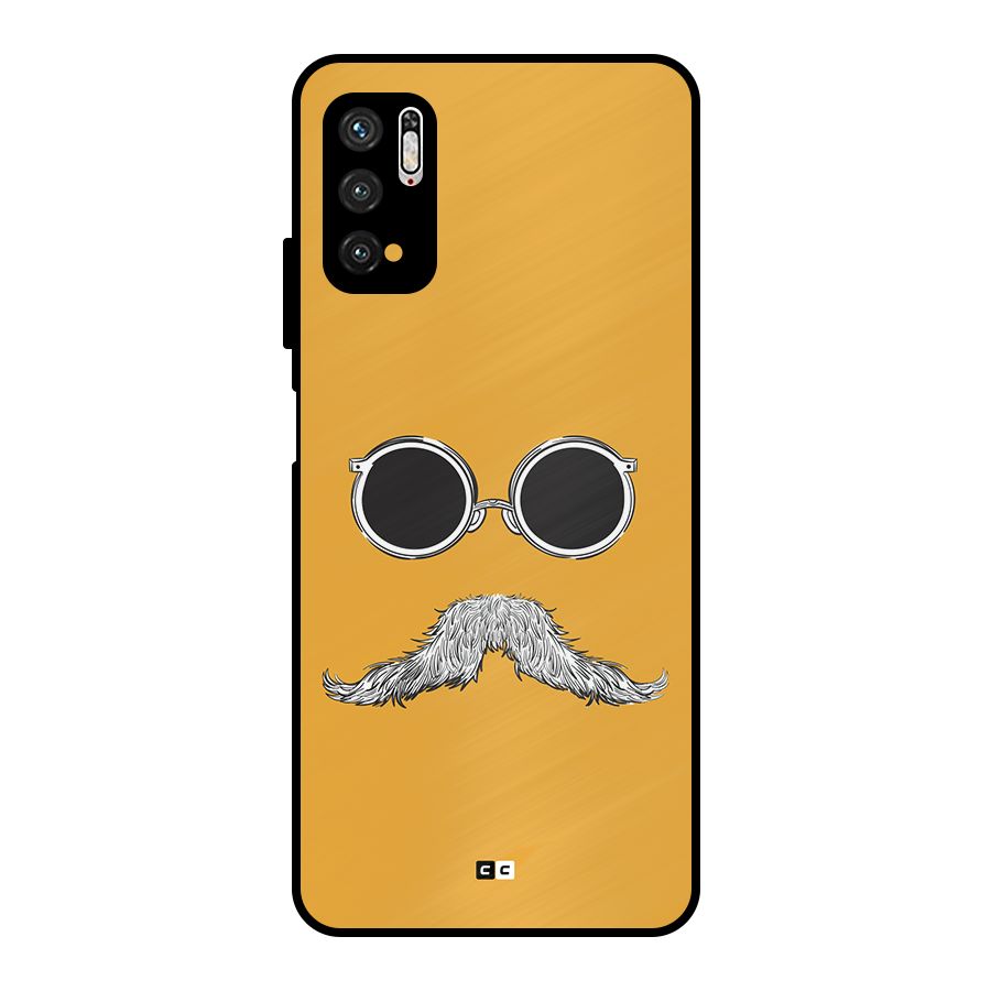 Goggle Man Metal Back Case for Poco M3 Pro 5G