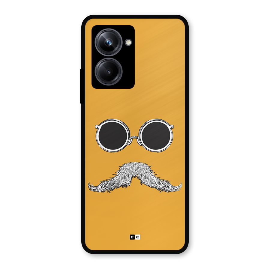 Goggle Man Metal Back Case for Realme 10 Pro