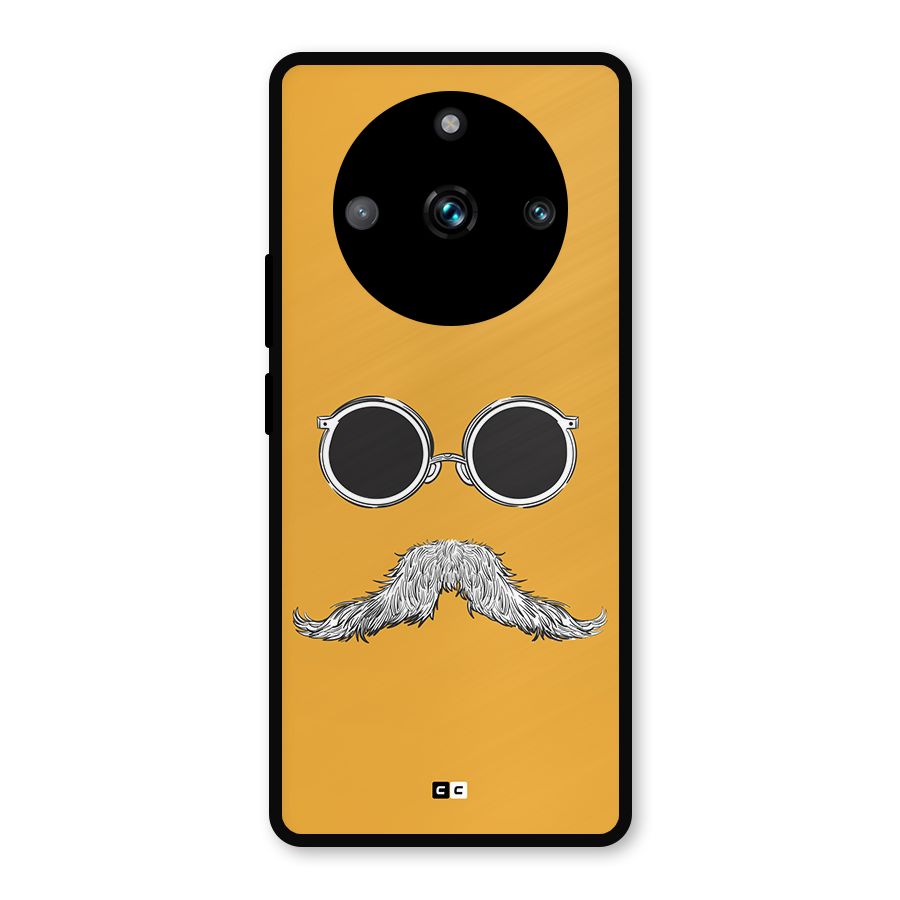 Goggle Man Metal Back Case for Realme 11 Pro Plus