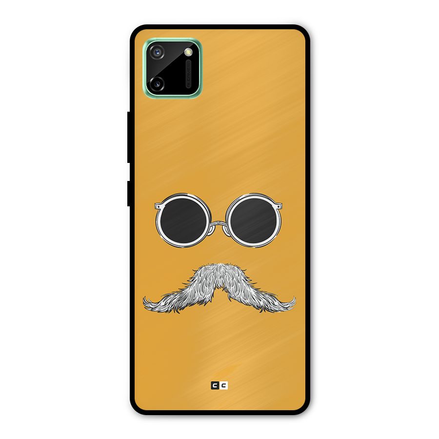 Goggle Man Metal Back Case for Realme C11