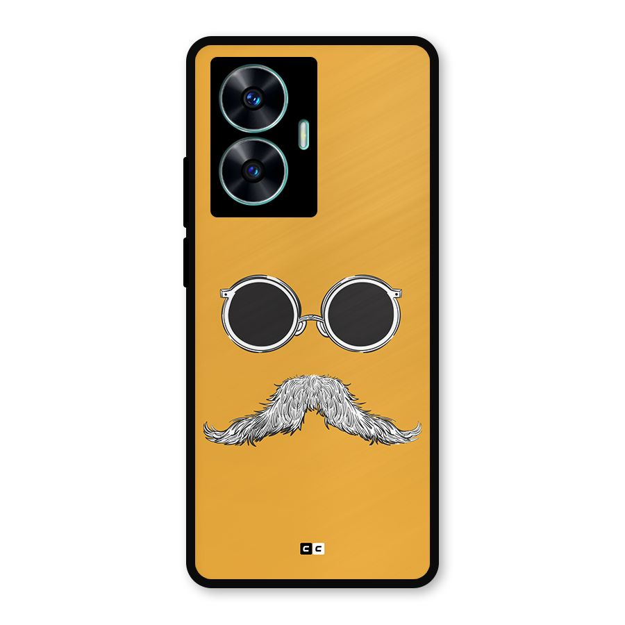 Goggle Man Metal Back Case for Realme Narzo N55