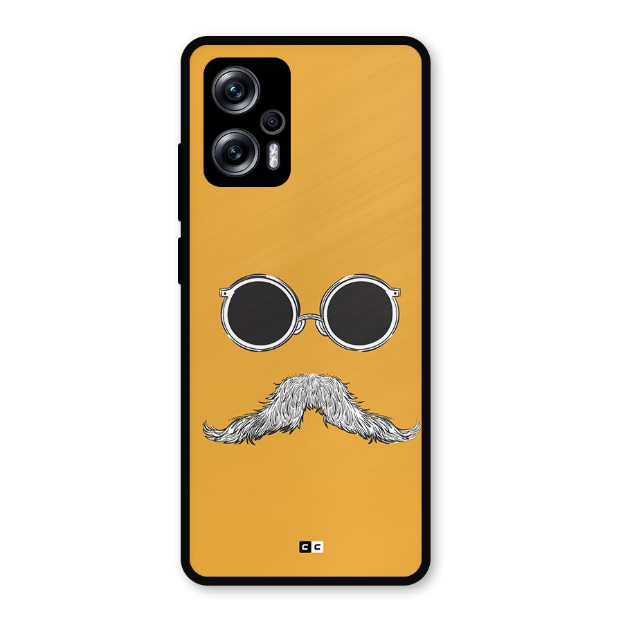 Goggle Man Metal Back Case for Redmi K50i