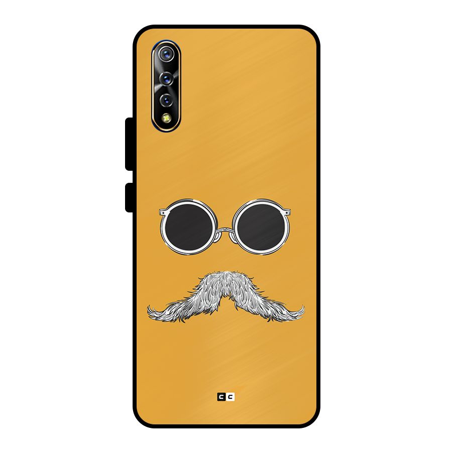 Goggle Man Metal Back Case for Vivo S1