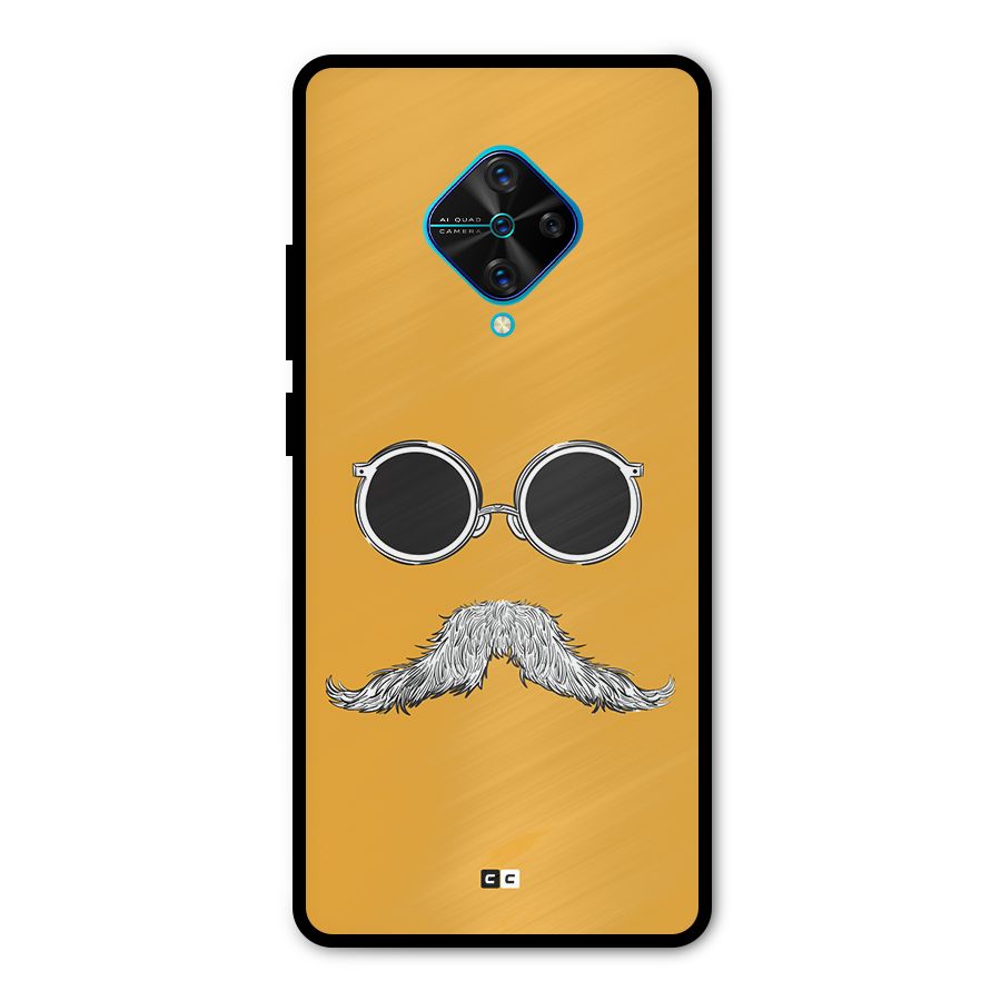 Goggle Man Metal Back Case for Vivo S1 Pro