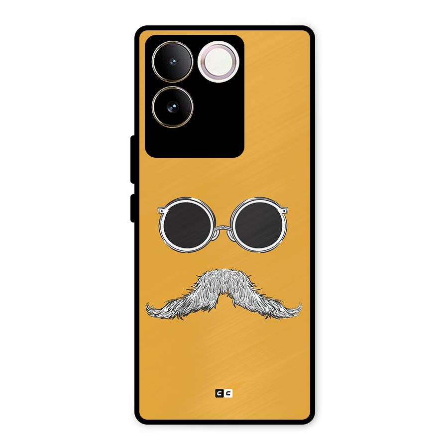 Goggle Man Metal Back Case for Vivo T2 Pro