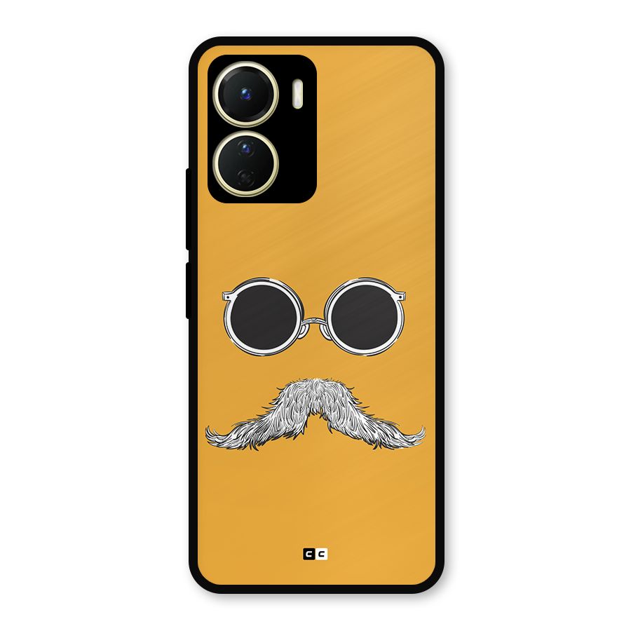 Goggle Man Metal Back Case for Vivo T2x