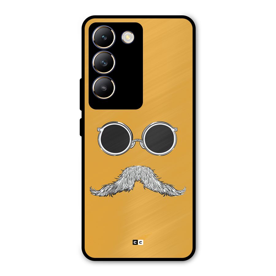 Goggle Man Metal Back Case for Vivo T3 5G