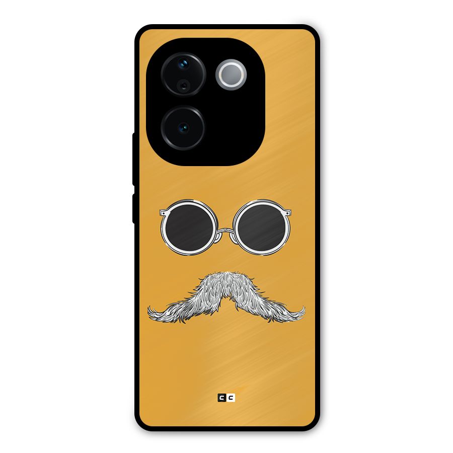 Goggle Man Metal Back Case for Vivo T3 Pro