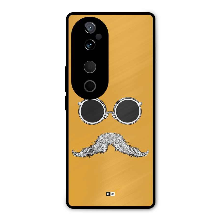 Goggle Man Metal Back Case for Vivo T3 Ultra