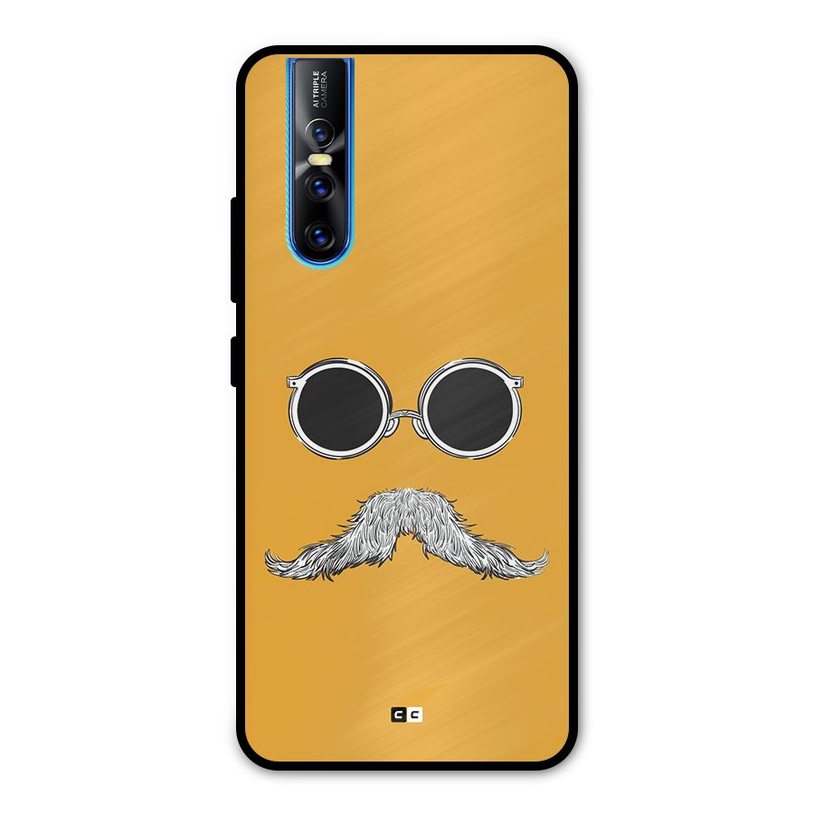 Goggle Man Metal Back Case for Vivo V15 Pro