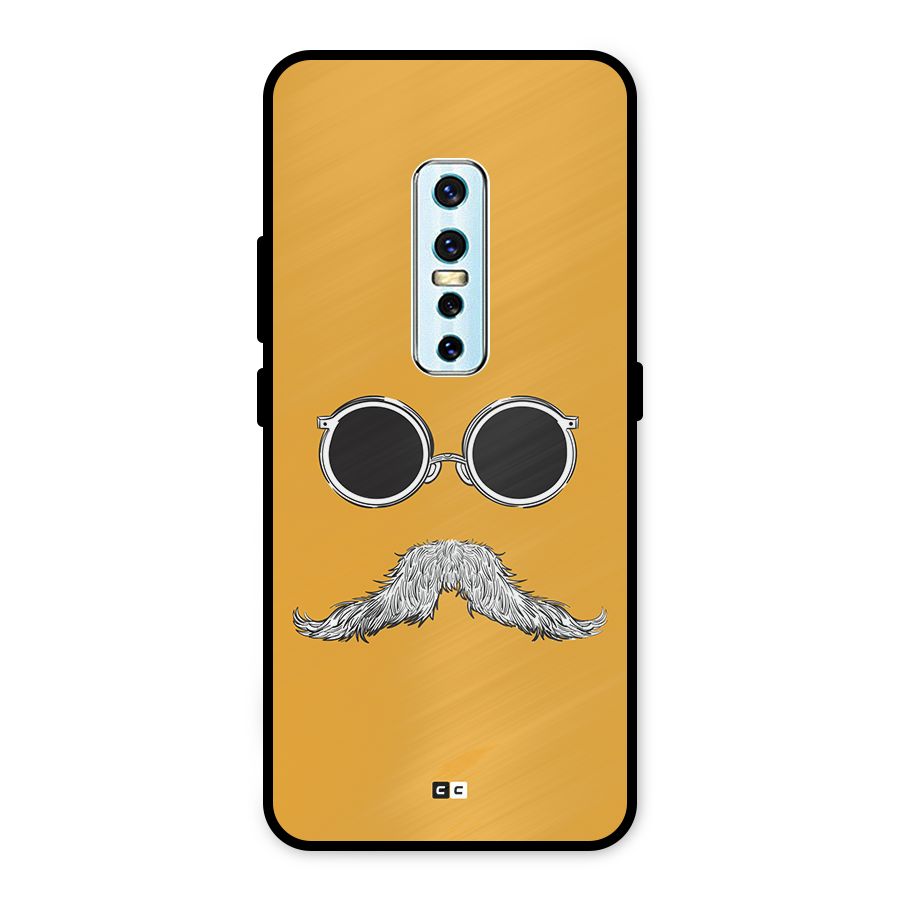 Goggle Man Metal Back Case for Vivo V17 Pro