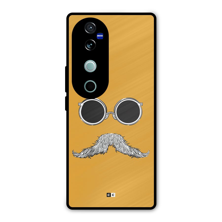 Goggle Man Metal Back Case for Vivo V40