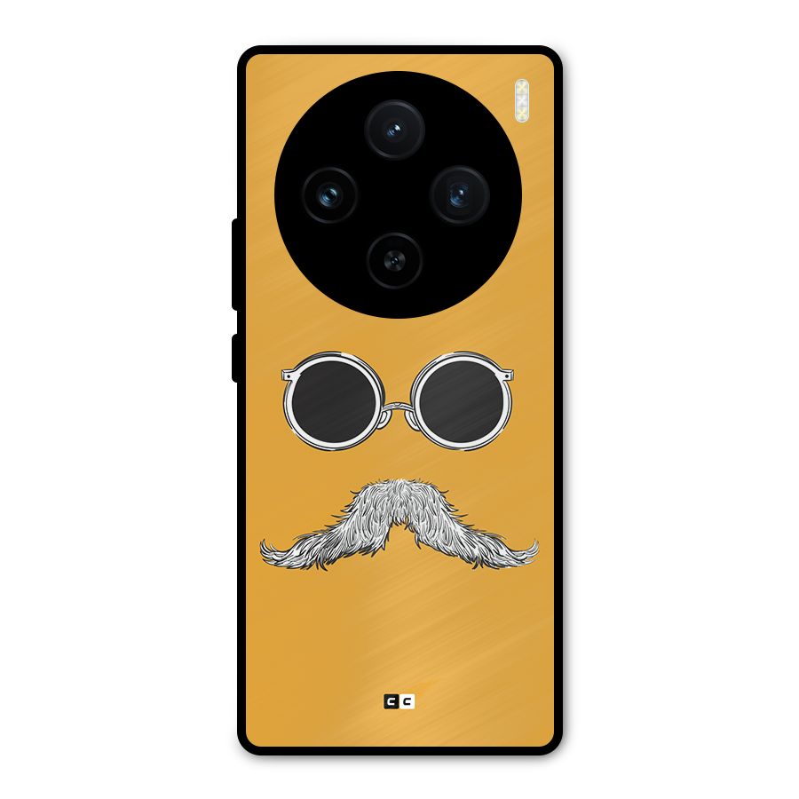 Goggle Man Metal Back Case for Vivo X100