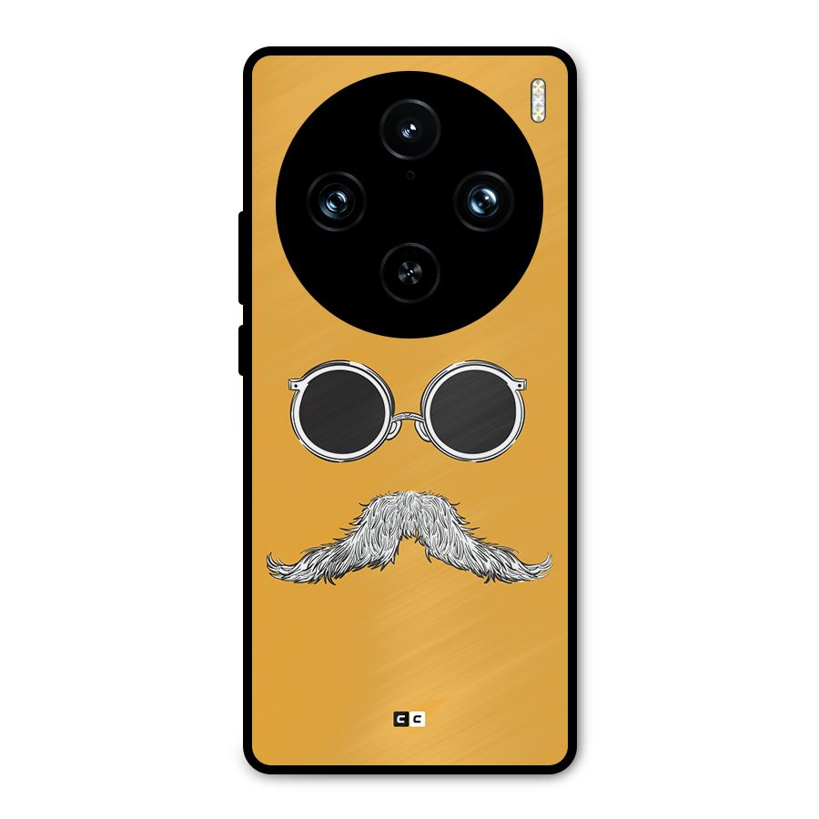 Goggle Man Metal Back Case for Vivo X100 Pro