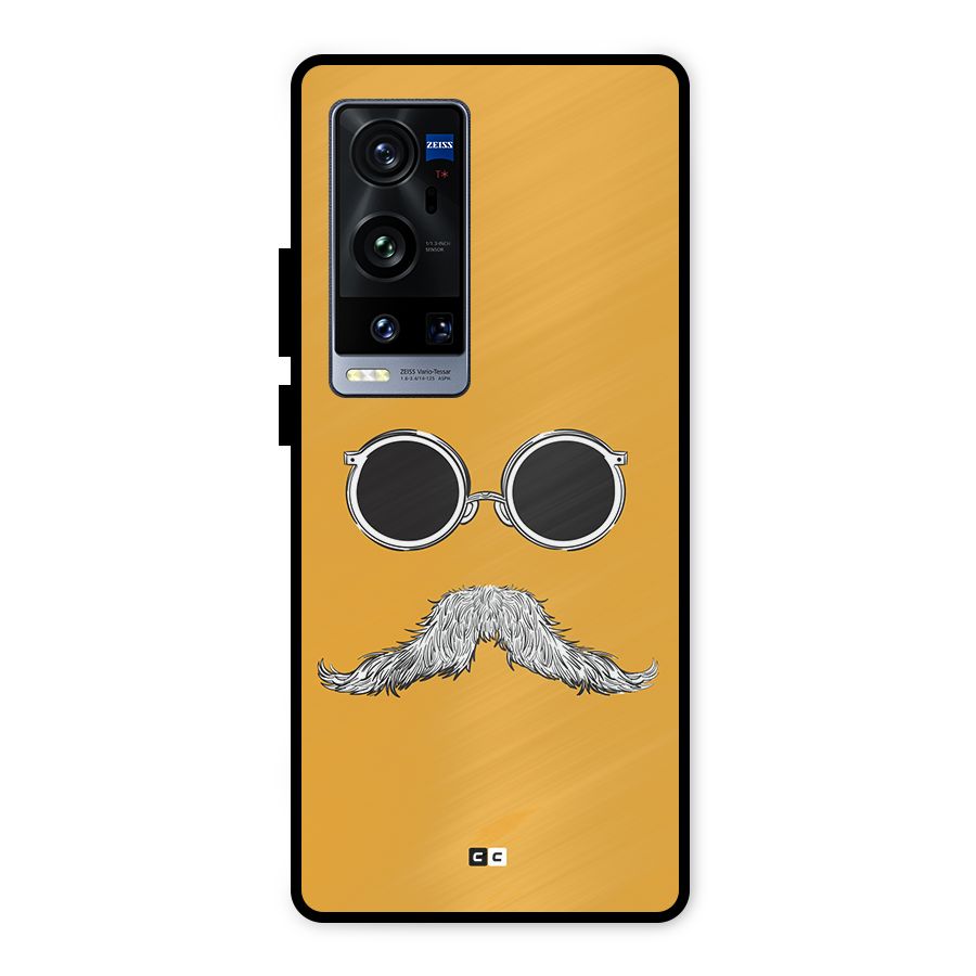 Goggle Man Metal Back Case for Vivo X60 Pro Plus