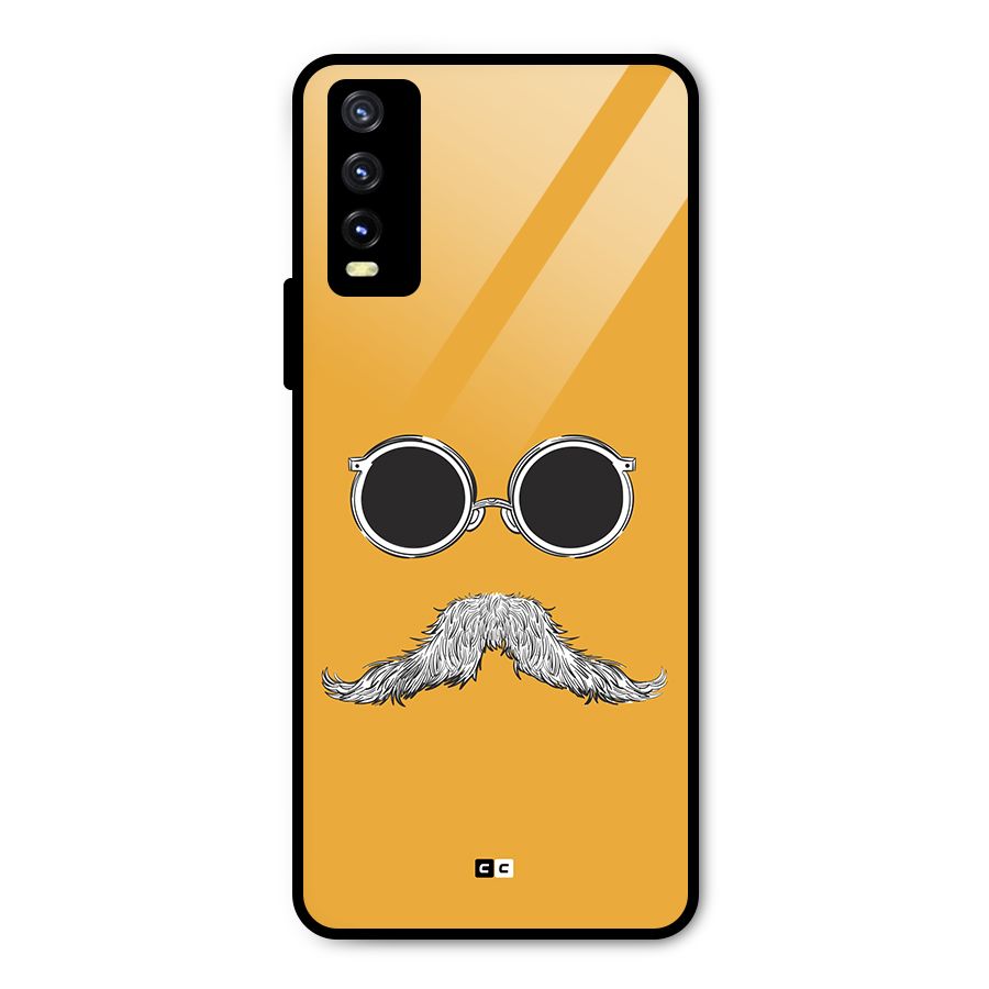 Goggle Man Metal Back Case for Vivo Y20