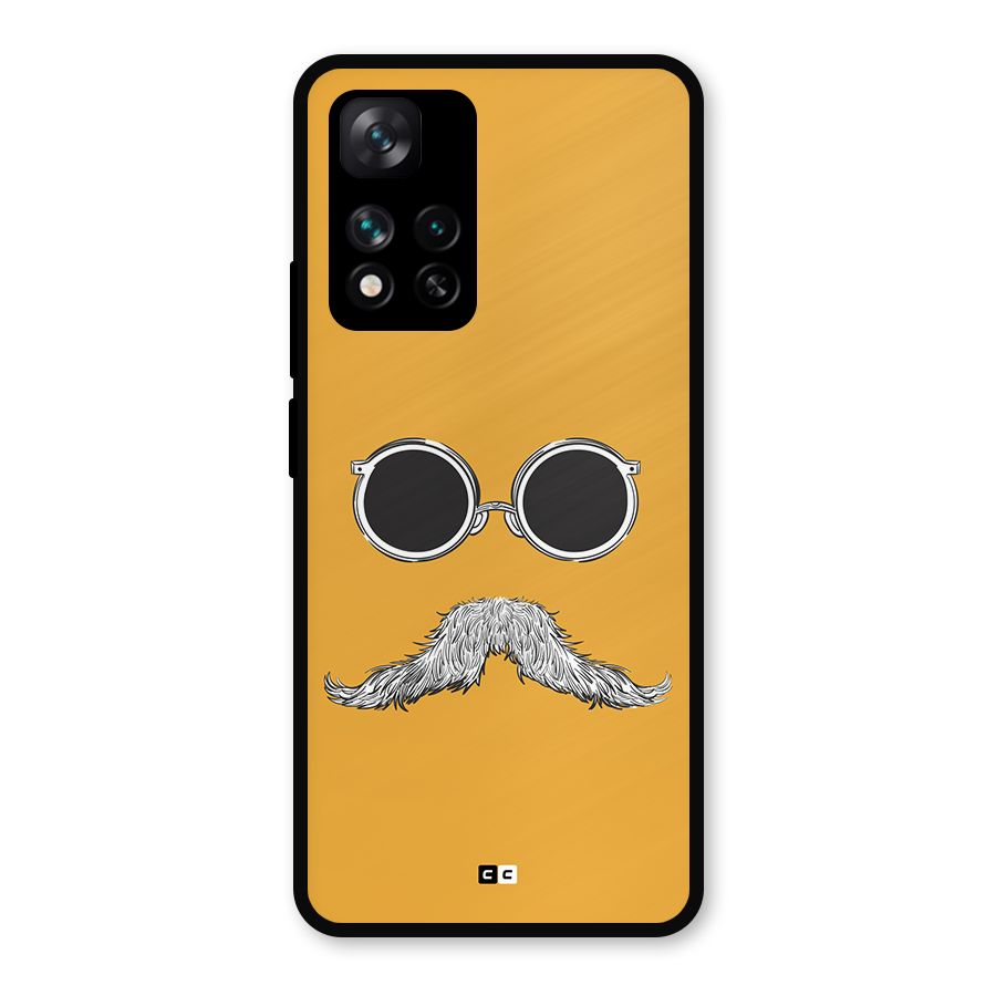 Goggle Man Metal Back Case for Xiaomi 11i Hypercharge 5G