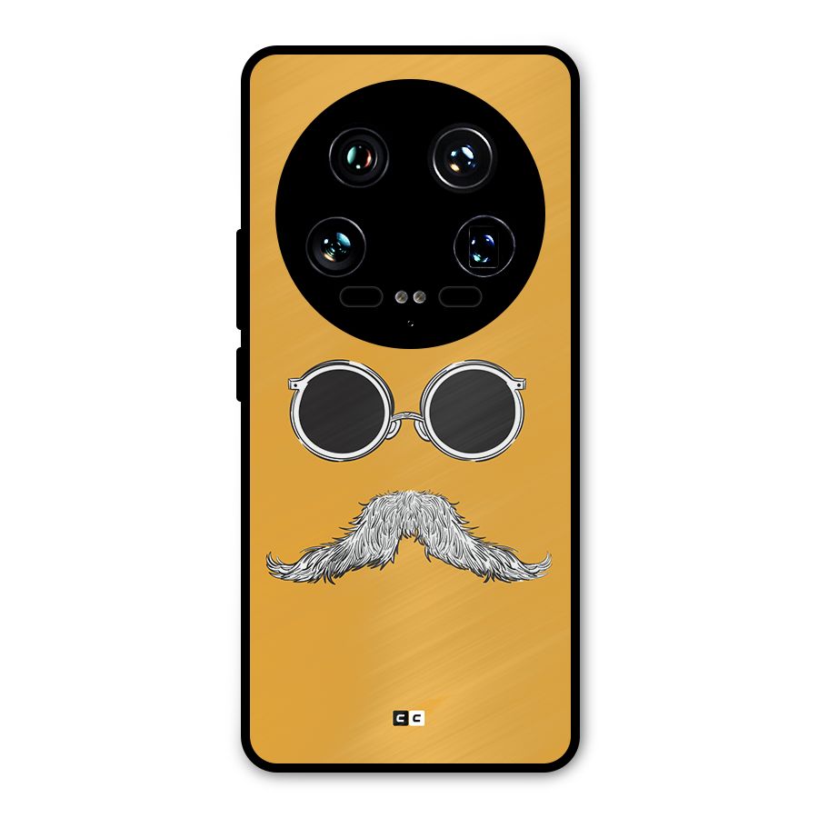 Goggle Man Metal Back Case for Xiaomi 14 Ultra