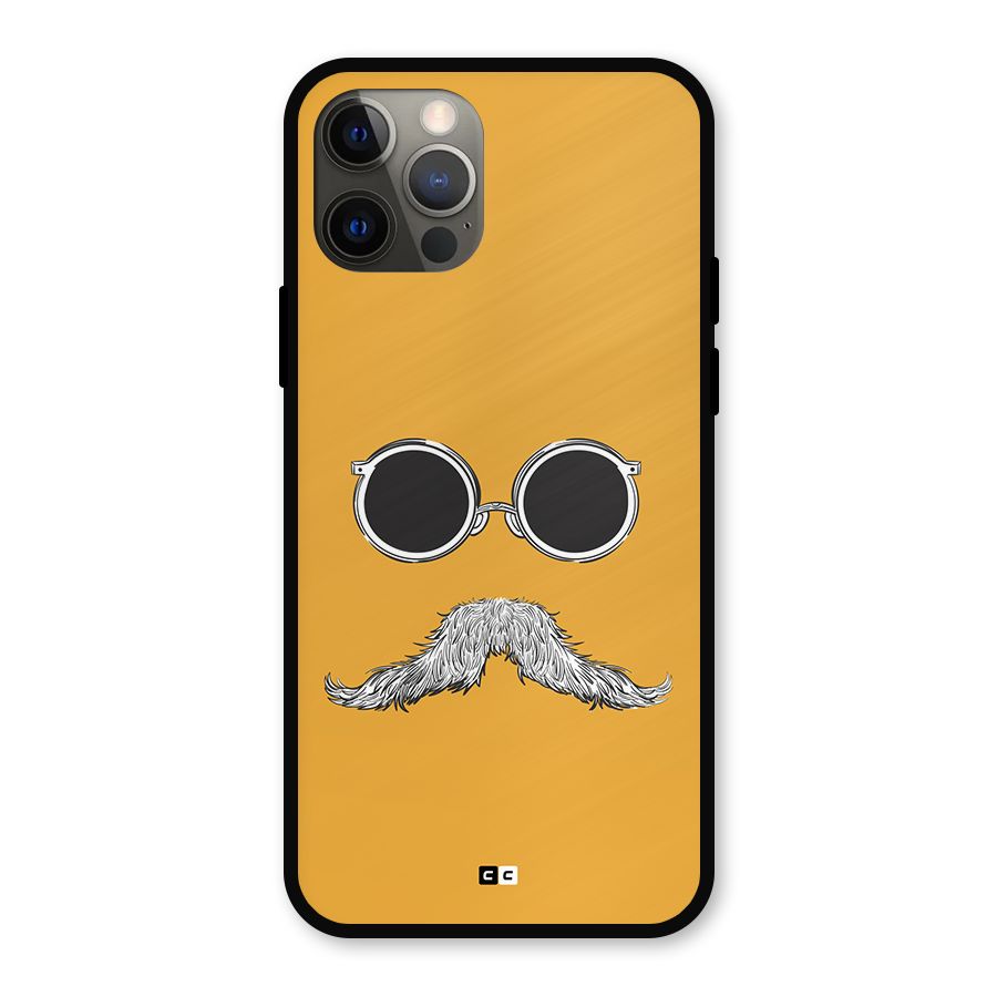 Goggle Man Metal Back Case for iPhone 12 Pro