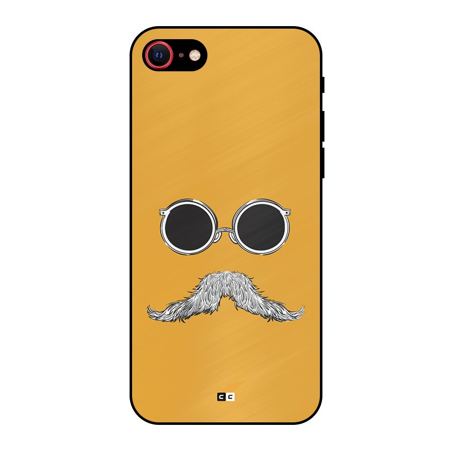 Goggle Man Metal Back Case for iPhone 7