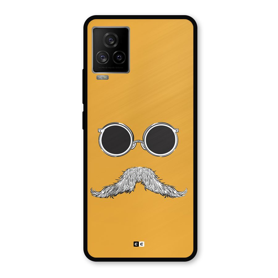 Goggle Man Metal Back Case for iQOO 7 Legend 5G