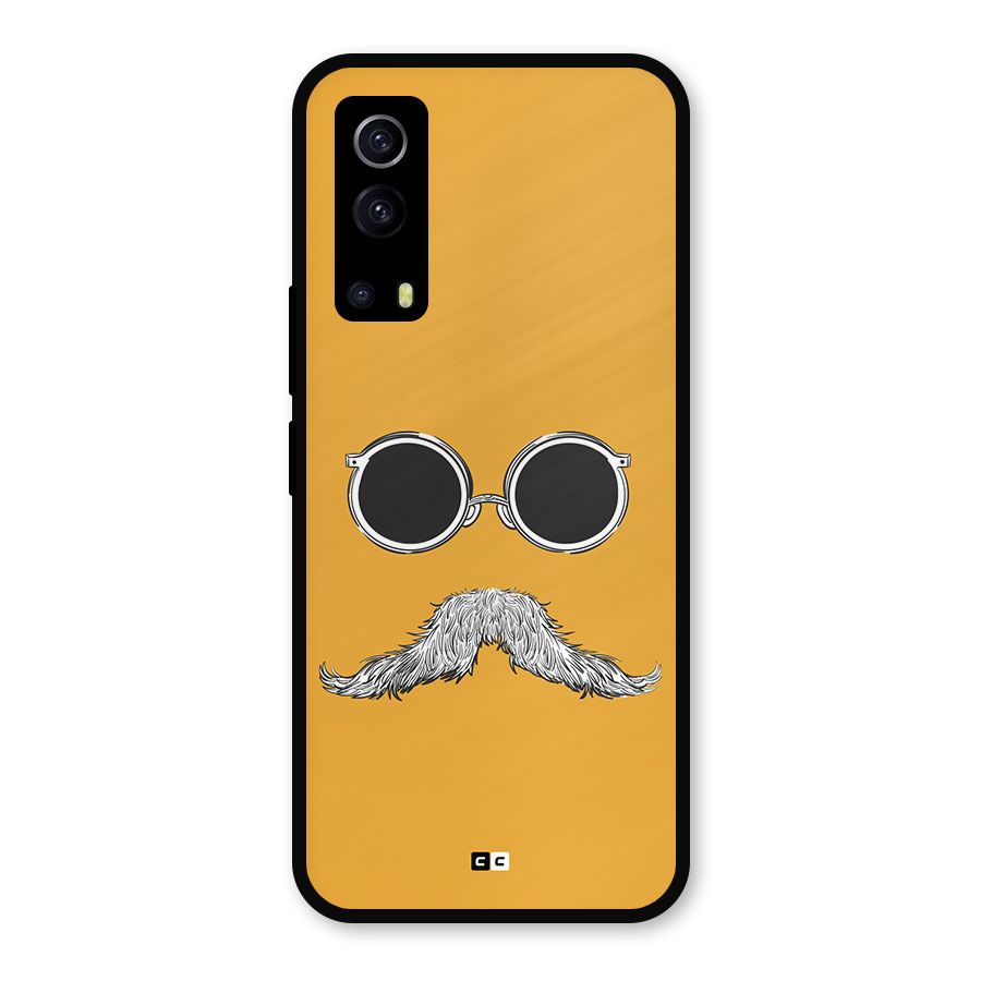 Goggle Man Metal Back Case for iQOO Z3