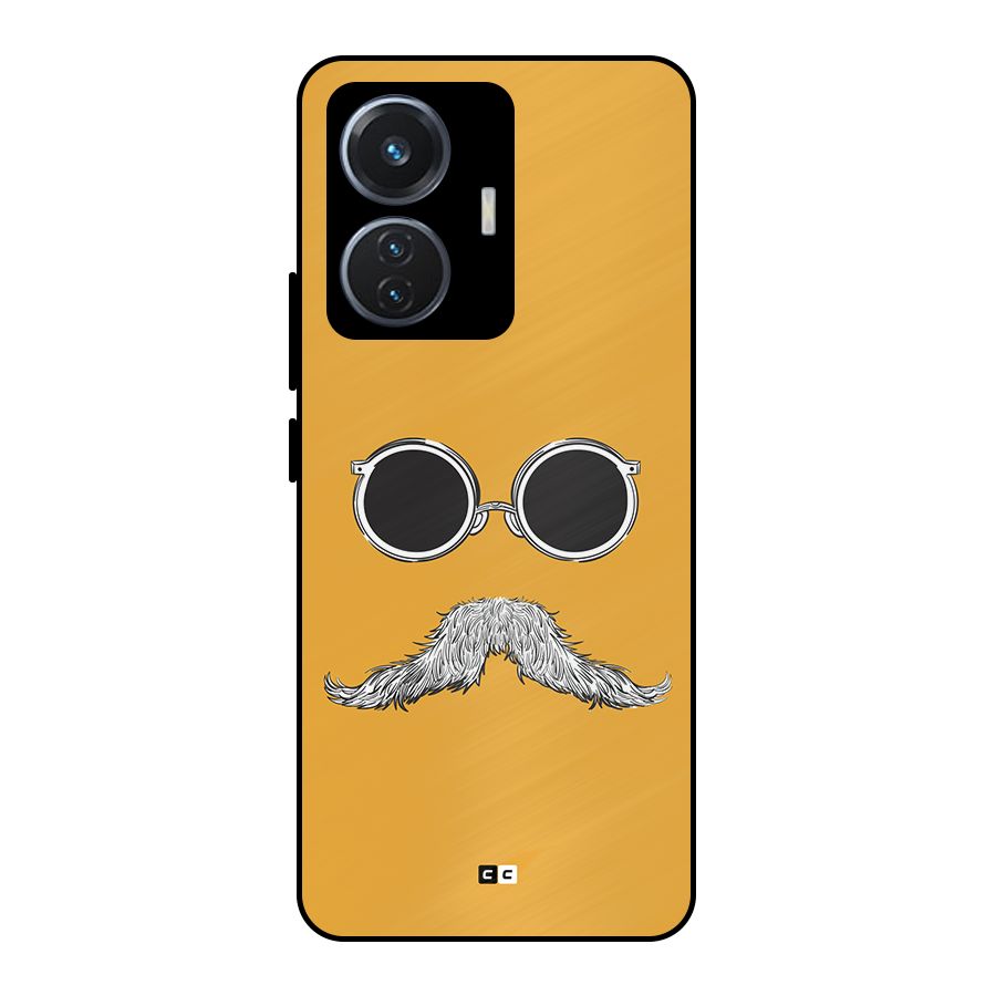 Goggle Man Metal Back Case for iQOO Z6 44W