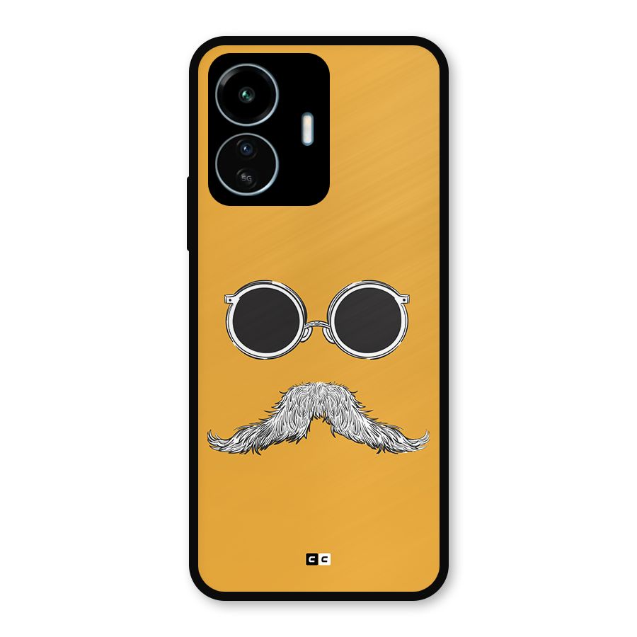 Goggle Man Metal Back Case for vivo iQOO Z6 Lite 5G