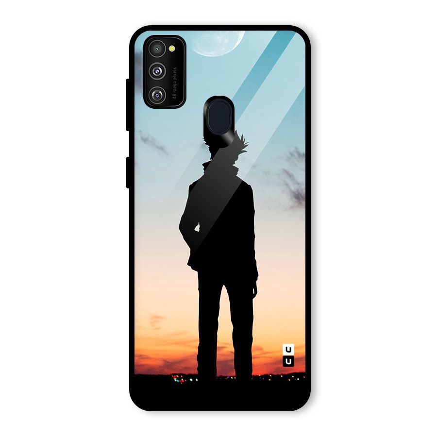 Gojo City Glass Back Case for Galaxy M30s