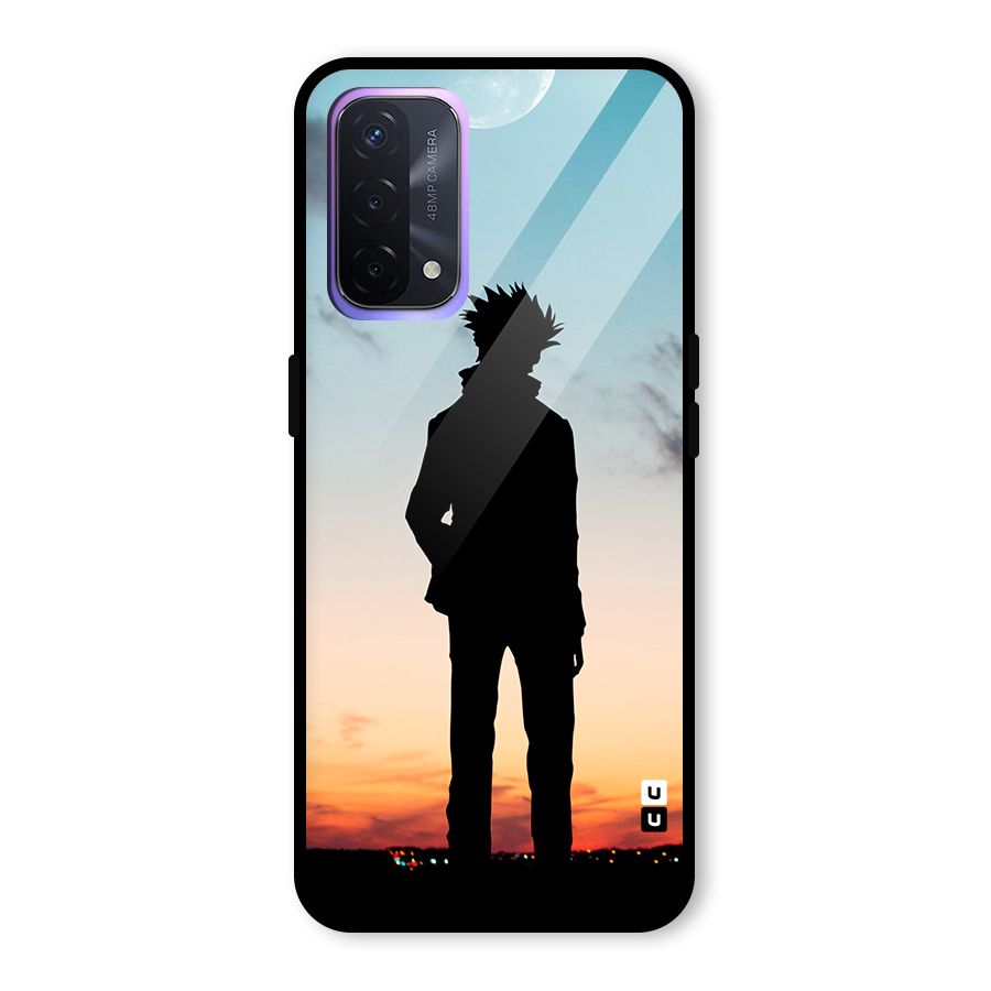 Gojo City Glass Back Case for Oppo A74 5G