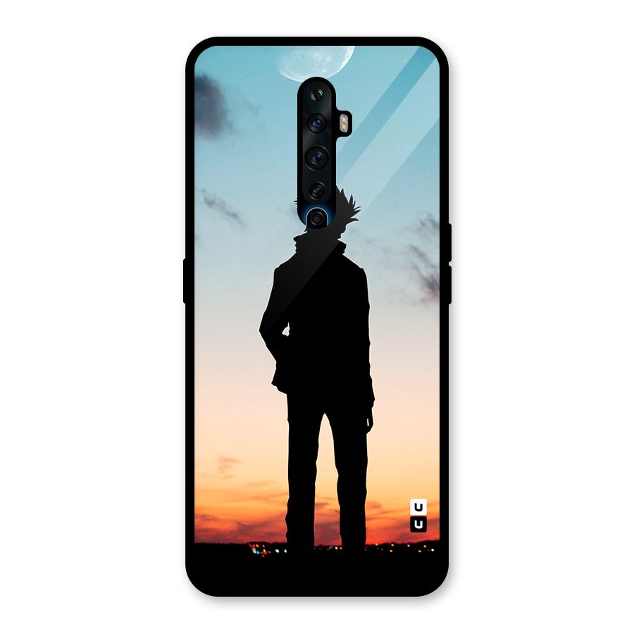 Gojo City Glass Back Case for Oppo Reno2 F