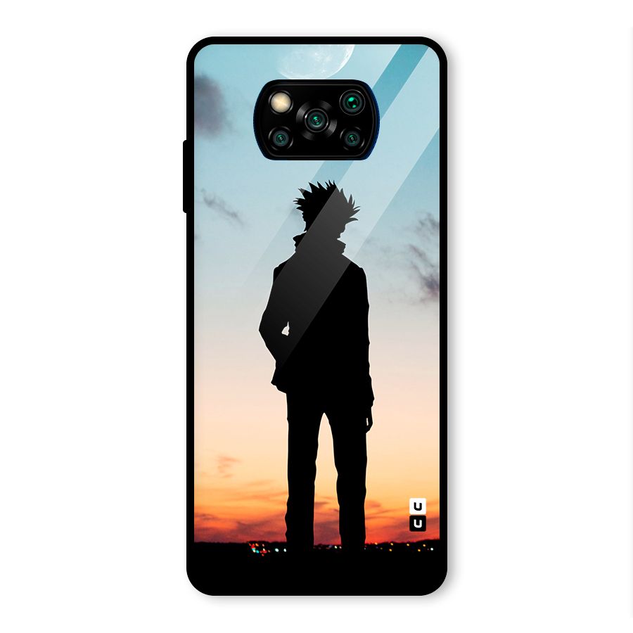 Gojo City Glass Back Case for Poco X3 Pro