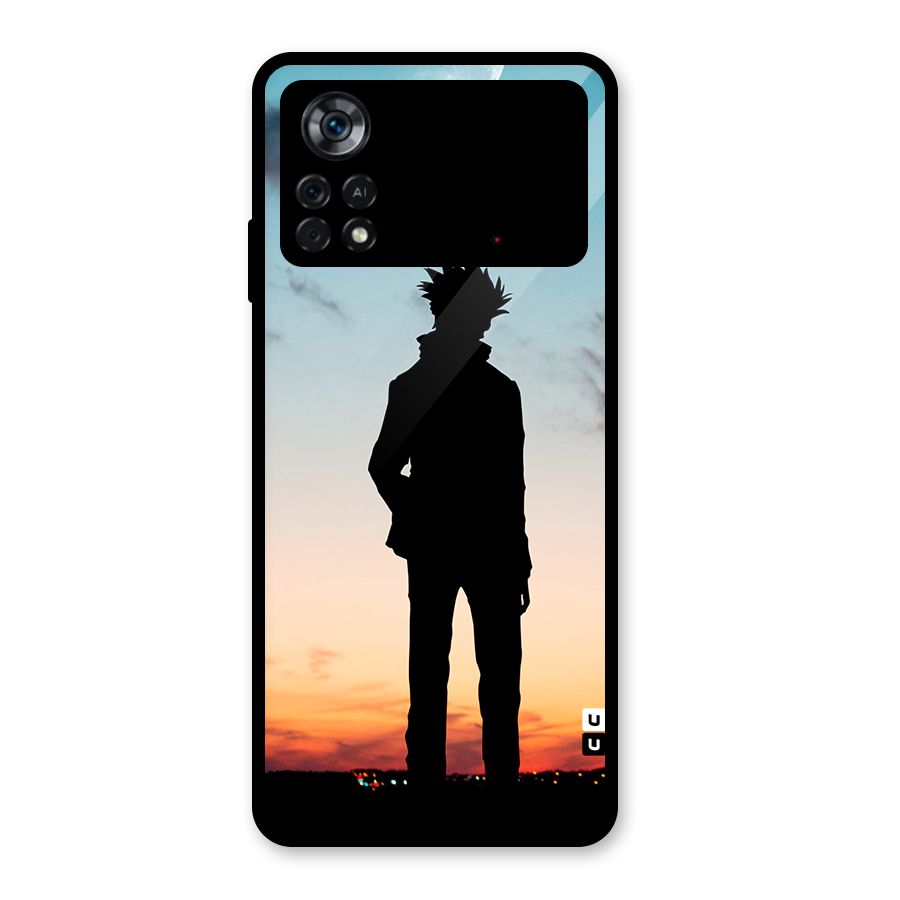 Gojo City Glass Back Case for Poco X4 Pro 5G